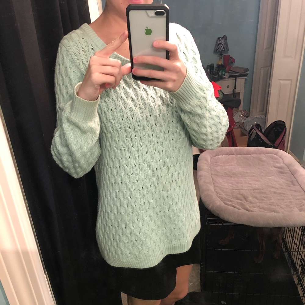 Blue sweater